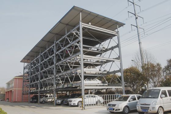 Multi Storey Automated Parking Garage 2Ton Car Lift For Home Garage