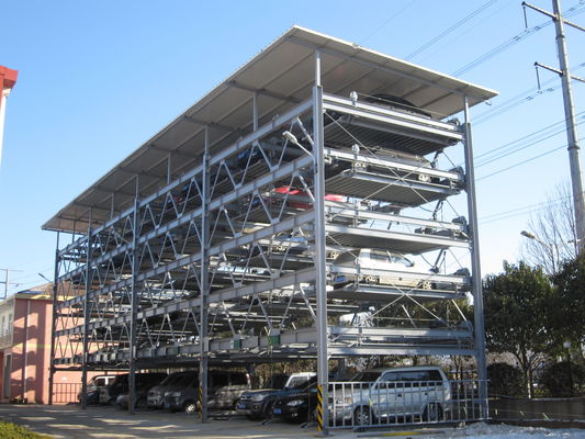 Multi Storey Automated Parking Garage 2Ton Car Lift For Home Garage