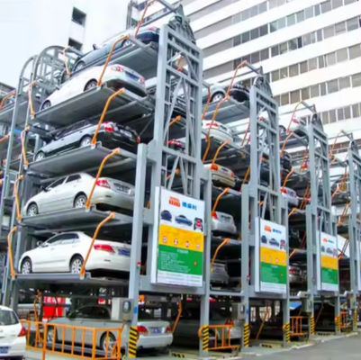 Space Saving Rotary Parking System Rotating Parking System For Hospital Hotel