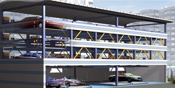 Space Saving Puzzle Lift Parking System 2000kgs Car Parking Home