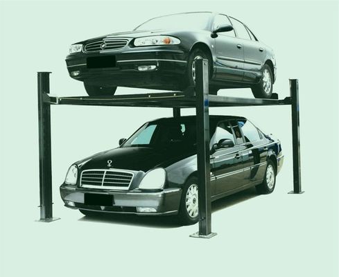 4 Column Hydraulic Car Stacker 2.5 Ton Hydraulic Lift Parking System