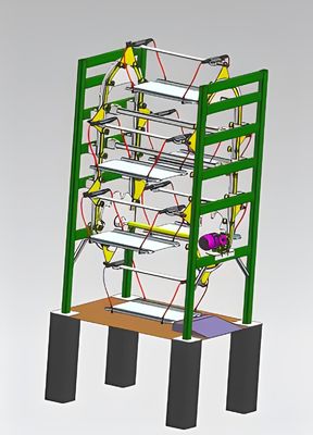 Oem Rotary Automated Car Parking System Mechanical Rotating Parking