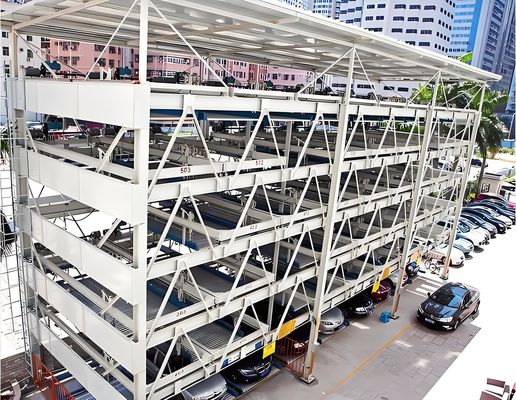 Highly Mechanical Car Parking System 2000kgs Automated Parking Garage