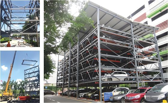 Highly Mechanical Car Parking System 2000kgs Automated Parking Garage